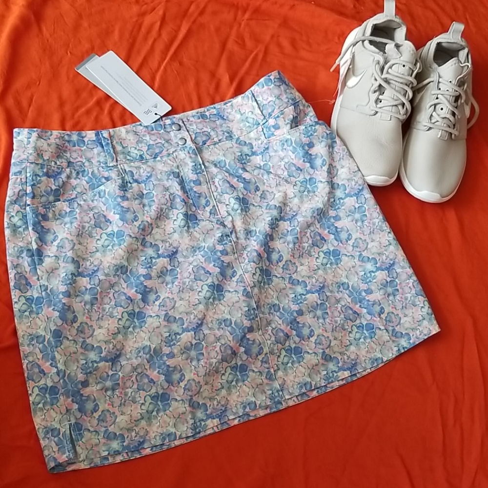 Adidas floral Skort, golfing perfect. sz 10